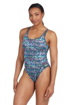 Zoggs Master Back Swimsuit - Namibia Print