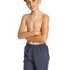 Zoggs Boys Penrith 15 Inch Length Shorts - Navy Blue 2 Zoggs Boys Penrith 15 Inch Length Shorts - Navy Blue -Swim Equipment Shop 463464 nv 1