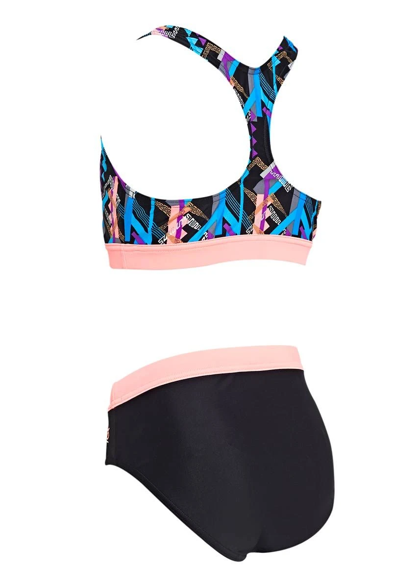 Zoggs Girls Shimmer Muscle Swim Bikini 6 Zoggs Girls Shimmer Muscle Swim Bikini - Image 4