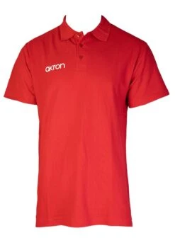 Akron Break Polo Shirt - Red