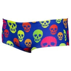 Turbo Boy's Skull Colours Super Tank Trunks - Blue -Swim Equipment Shop 73032617 0006 4 1