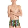 Turbo Boy's Tribal Super Tank Trunks - Multicoloured -Swim Equipment Shop 73059123 0006 front 1
