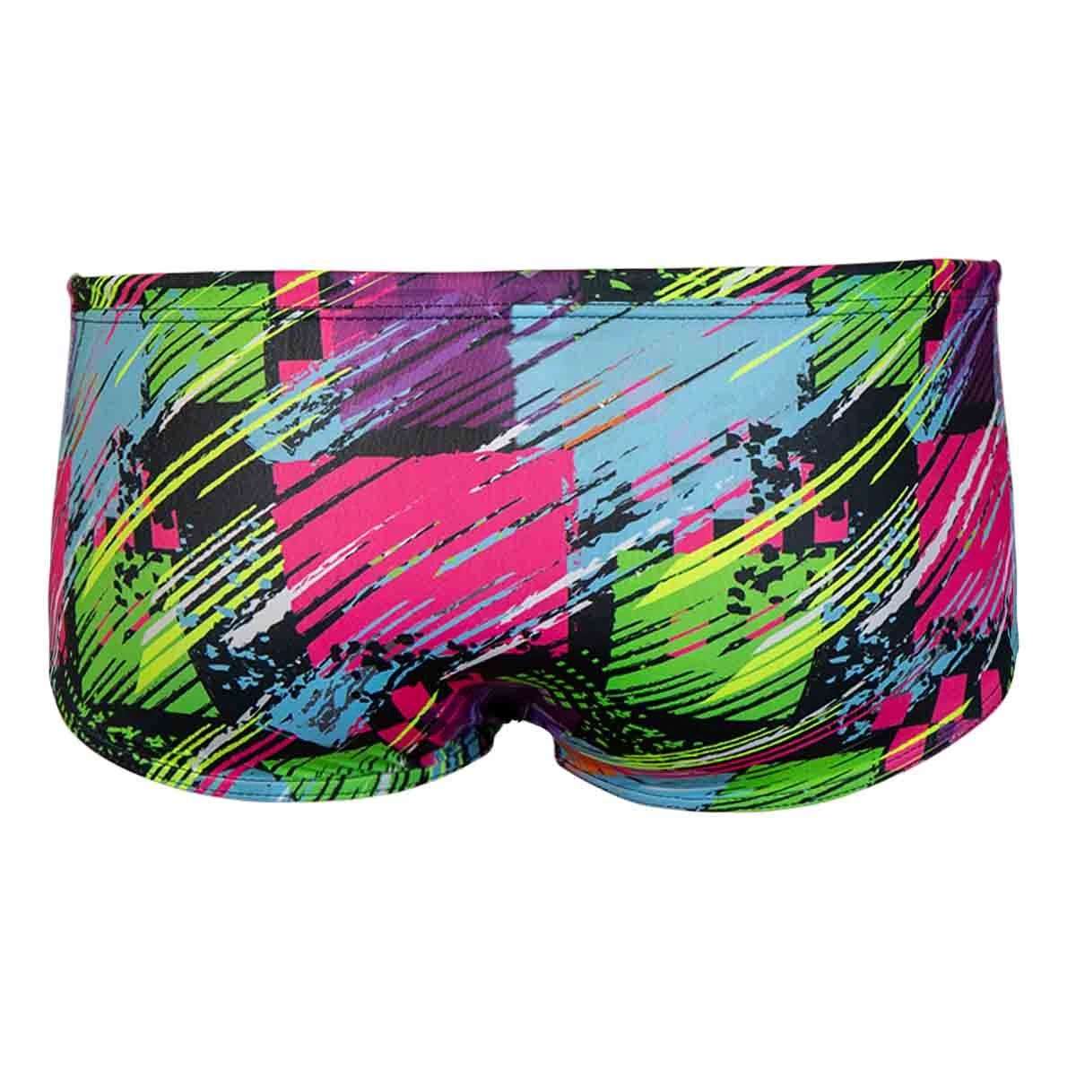 Turbo Boy's Square Flu Super Tank Trunks - Multicoloured 6 Turbo Boy's Square Flu Super Tank Trunks - Multicoloured - Image 4