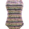 The Finals Girls Eye Candy Foil Swimsuit - Purple