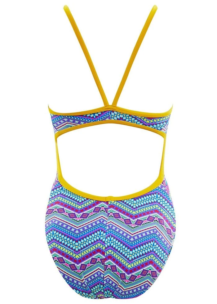 The Finals Girls Tribe Vibe Swimsuit - Multi 4 The Finals Girls Tribe Vibe Swimsuit - Multi - Image 2
