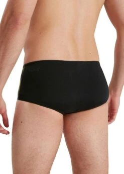 Speedo Allover Digital 14cm Brief - Black/ Lime/ Salso/ Adriatic -Swim Equipment Shop 8 02587g633 bk