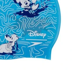 Speedo Disney Junior Print Cap Mickey - Japan Blue / Ultrasonic White -Swim Equipment Shop 8 08386d678 1