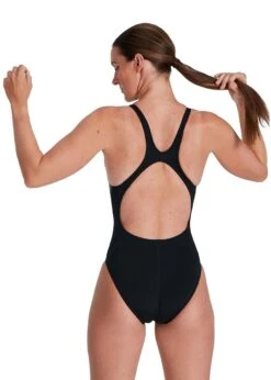 Speedo Placement Digital Recordbreaker Swimsuit - Black/ Fluo Yellow/ Ultraviolet -Swim Equipment Shop 8 09015h042 x5