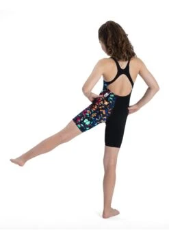 Speedo Girl's Fastskin Junior Endurance+ Kneesuit - Black / Beautiful Blue 7 Speedo Girl's Fastskin Junior Endurance+ Kneesuit - Black / Beautiful Blue -Swim Equipment Shop 8 09732d890 057