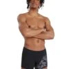 Speedo HyperBoom Placement V-Cut Aquashort - Black/ Oxid Grey -Swim Equipment Shop 8 097349023 1