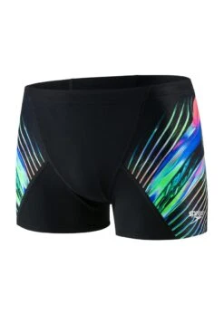 Speedo Echo Focus Placement Digital V Aquashort- Black/Lava Red/ Fluo Green -Swim Equipment Shop 8 10850d189 1