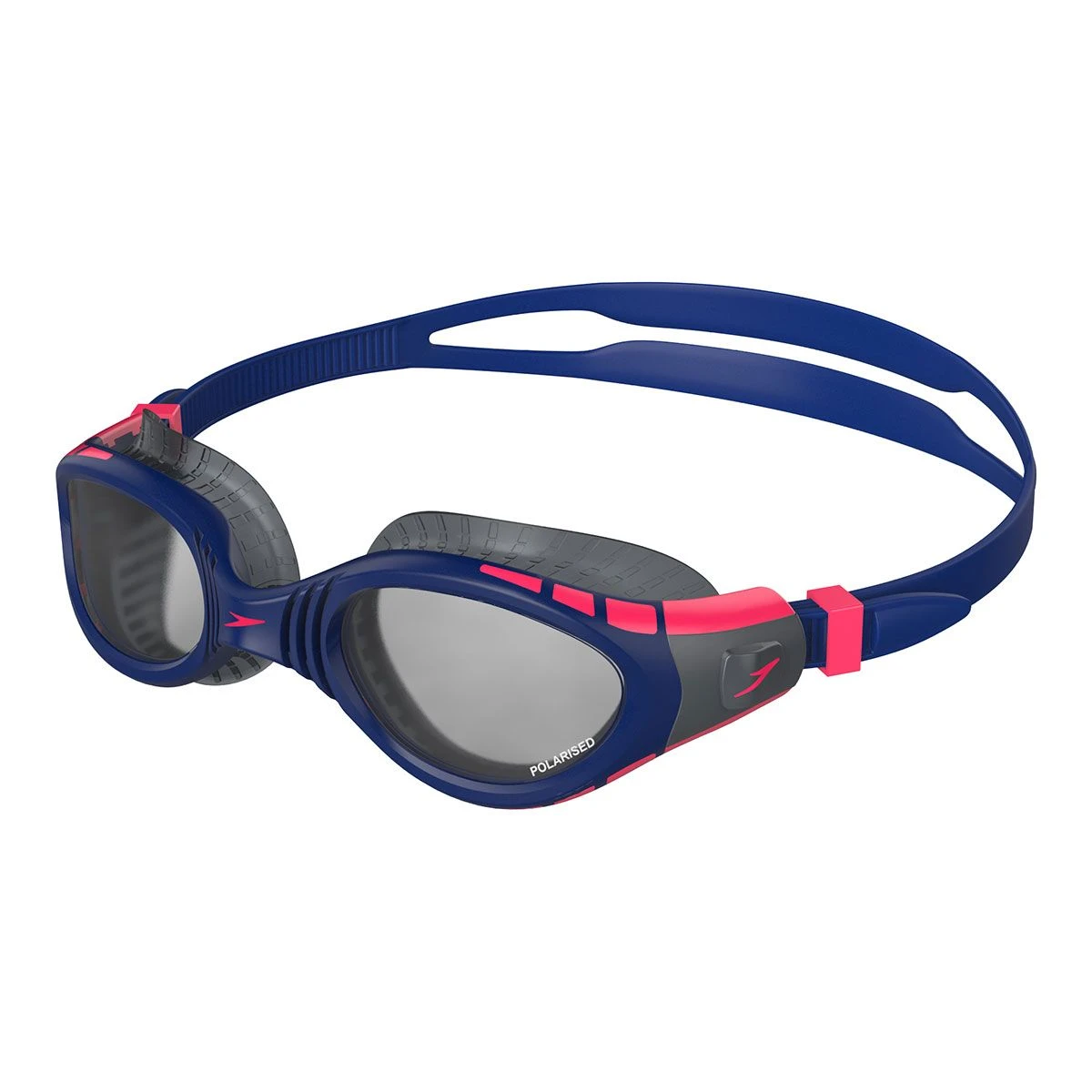 Speedo Futura Biofuse Flexiseal Tri Goggles - Navy/Phoenix Red/Charcoal 3 Speedo Futura Biofuse Flexiseal Tri Goggles - Navy/Phoenix Red/Charcoal