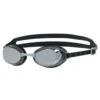 Speedo Aquapure Mirror Goggles - Black / Silver / Chrome