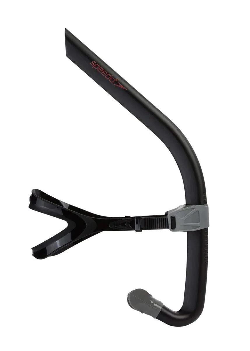 Speedo Fastskin Bullet Centre Snorkel - Grey / Red 3 Speedo Fastskin Bullet Centre Snorkel - Grey / Red