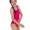 Speedo Girl's Essential Endurance+ Medalist Swimsuit - Electric Pink -Swim Equipment Shop 8 12516b495 a