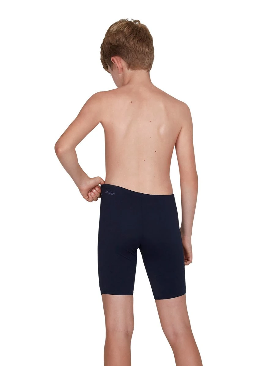 Speedo Boy's Essential Endurance+ Jammer - True Navy 4 Speedo Boy's Essential Endurance+ Jammer - True Navy - Image 2
