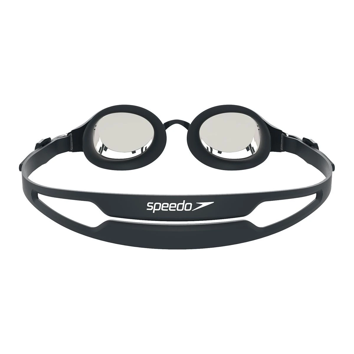 Speedo Hydropure Mirrored Goggles - Black/Chrome 5 Speedo Hydropure Mirrored Goggles - Black/Chrome - Image 3