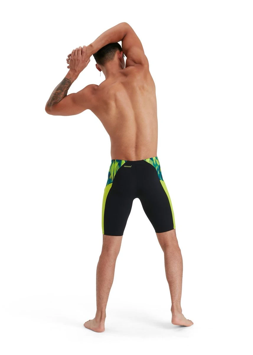 Speedo Eco Endurance+ Splice Jammer - Black/ Lime/ Nordic Teal 7 Speedo Eco Endurance+ Splice Jammer - Black/ Lime/ Nordic Teal - Image 5