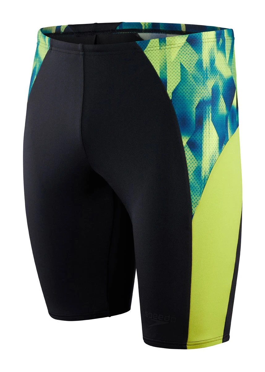 Speedo Eco Endurance+ Splice Jammer - Black/ Lime/ Nordic Teal 6 Speedo Eco Endurance+ Splice Jammer - Black/ Lime/ Nordic Teal - Image 4