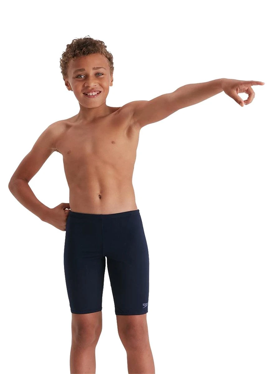 Speedo Boy's Eco Endurance+ Jammer - True Navy 3 Speedo Boy's Eco Endurance+ Jammer - True Navy
