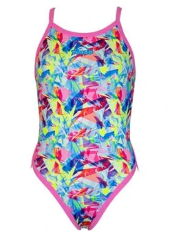 Turbo Girl's Broken Hearts Swimsuit - Pink -Swim Equipment Shop 83077030 0016 3 1