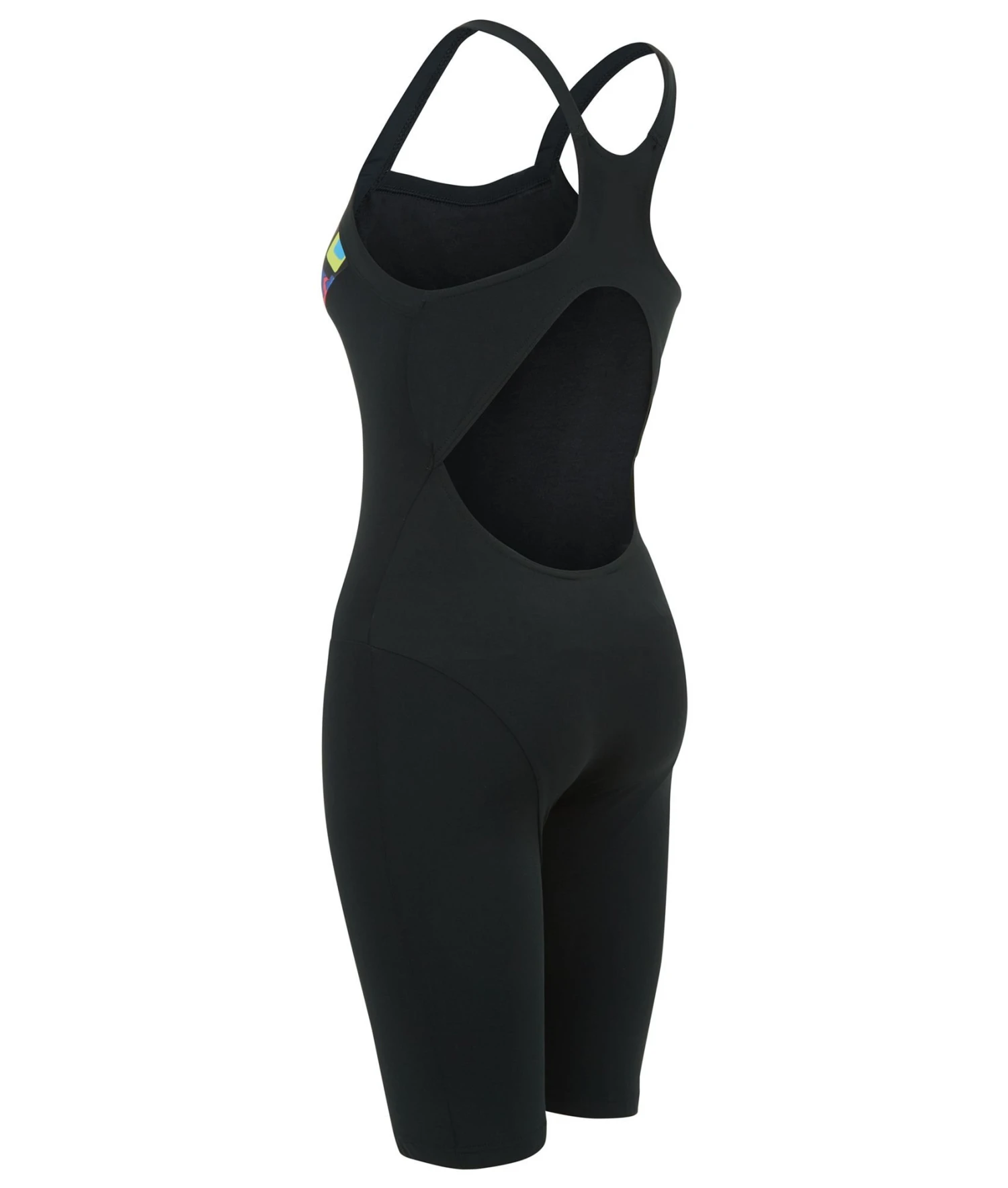 Maru Girls Block Party Pacer Panel Legsuit - Black / Multi 4 Maru Girls Block Party Pacer Panel Legsuit - Black / Multi - Image 2