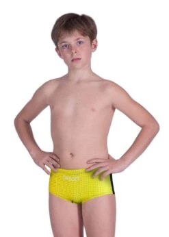 Akron Boys Alimo Trunk - Yellow / Black