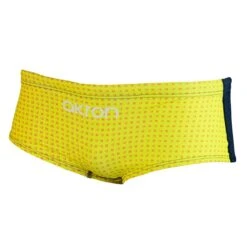 Akron Boys Alimo Trunk - Yellow / Black -Swim Equipment Shop 888 fant8 02 2