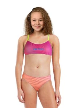 Akron Girls Belari Swim Bikini - Pink