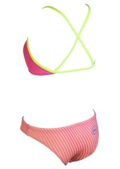 Akron Girls Belari Swim Bikini - Pink -Swim Equipment Shop 911 1001 03 1