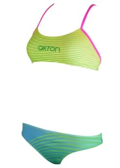 Akron Girls Marny Swim Bikini - Green -Swim Equipment Shop 913 1001 02 1