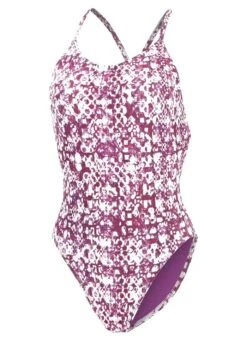 Uglies Revibe Girl's Cairo Low X-Back One Piece Swimsuit - Pink