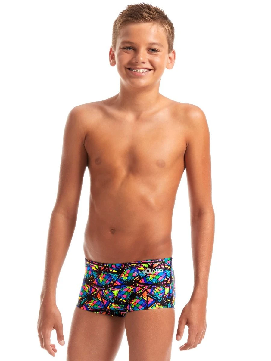 AMANZI Boy's Coco Loco Trunks - Multi 5 AMANZI Boy's Coco Loco Trunks - Multi - Image 3