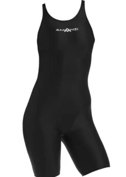 Amanzi Girl's Jet Kneelength Swimsuit -Swim Equipment Shop am37000g f 1