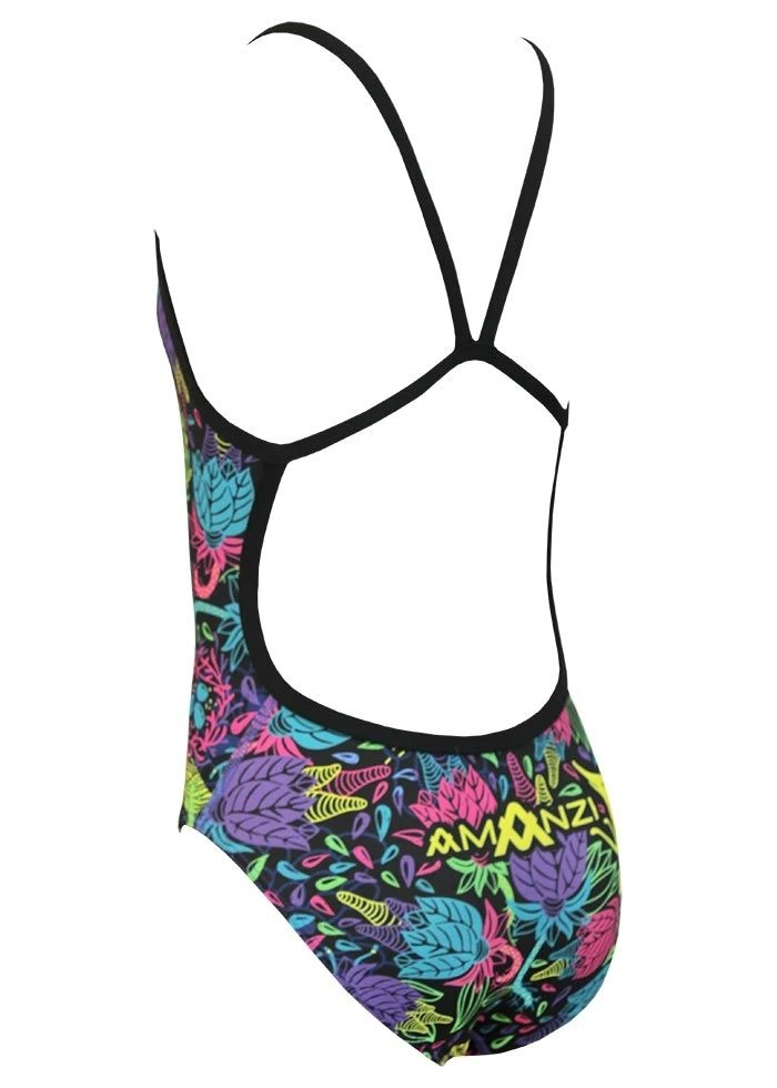 AMANZI Girls Wild Aster Swimsuit 9 AMANZI Girls Wild Aster Swimsuit - Image 7