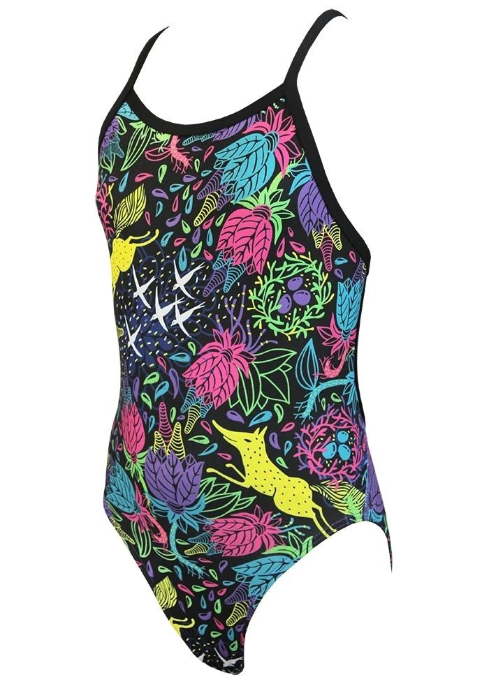 AMANZI Girls Wild Aster Swimsuit 8 AMANZI Girls Wild Aster Swimsuit - Image 6