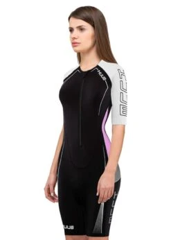 HUUB Women's Anemoi Aero Tri Suit - Black / Lilac