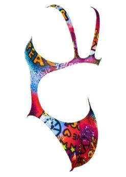 Aquarapid Womens Peace Swimsuit -Swim Equipment Shop aquarapid 9 back 1 2