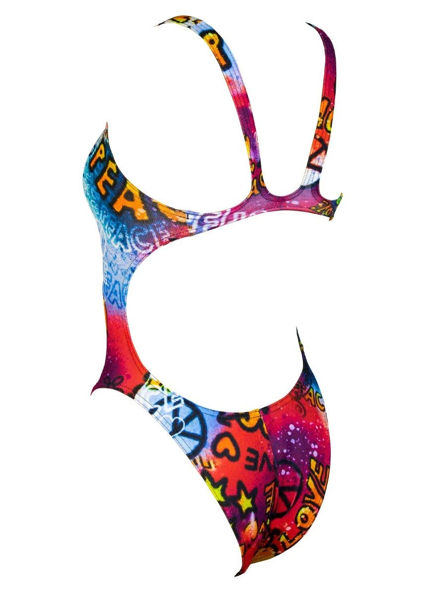 Aquarapid Girls Peace Swimsuit 4 Aquarapid Girls Peace Swimsuit - Image 2