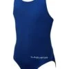 Aquarias Girls Solid Bladeback Costume Navy -Swim Equipment Shop aquarias costume jnr navy front 1