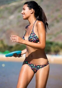 Arena Womens Little Fruit Neckholder Swim Bikini Black -Swim Equipment Shop arena little fruit neckholder bikini black