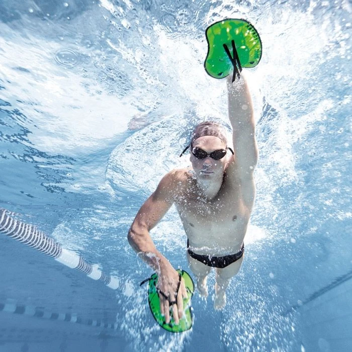 Arena Vortex Evo Hand Paddle Green 4 Arena Vortex Evo Hand Paddle Green - Image 2