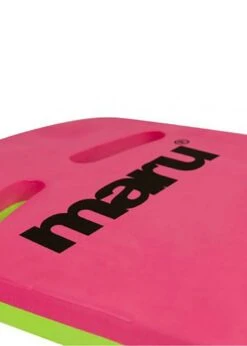 Maru Two Grip Kickboard - Pink/ Lime -Swim Equipment Shop at7123
