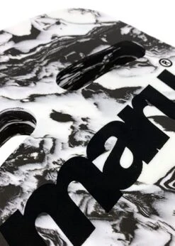 Maru Swirl Two Grip Kickboard - Black/White -Swim Equipment Shop at7141 closeup