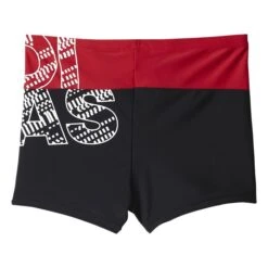 Adidas Boys Performance Swim Boxers - Black / Ray Red -Swim Equipment Shop ay1532 02 laydown
