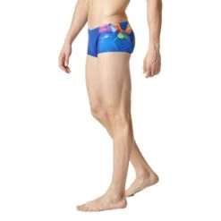 Adidas Boys Graphic Aquashorts - Collegiate Navy / Shock Blue -Swim Equipment Shop ay2814 22 model 1