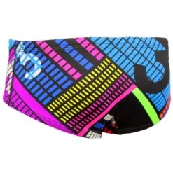 Adidas Boys INF+ GR Swim Shorts - Black / Shock Purple -Swim Equipment Shop ay2820 back 2