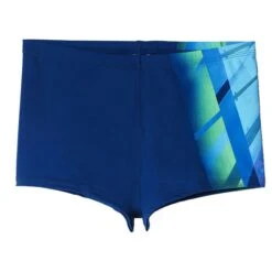 Adidas Boys Graphic Swim Boxers - Shock Blue 15 Adidas Boys Graphic Swim Boxers - Shock Blue -Swim Equipment Shop ay2828 01 laydown 1