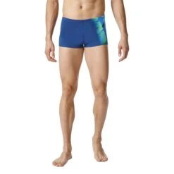 Adidas Boys Graphic Swim Boxers - Shock Blue 16 Adidas Boys Graphic Swim Boxers - Shock Blue -Swim Equipment Shop ay2828 21 model 1