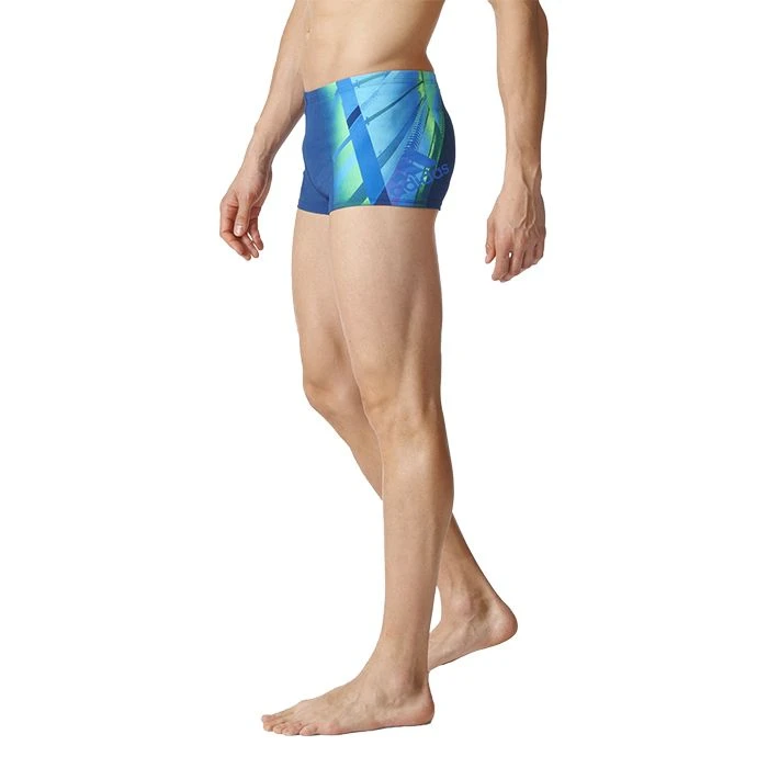 Adidas Boys Graphic Swim Boxers - Shock Blue 9 Adidas Boys Graphic Swim Boxers - Shock Blue - Image 7